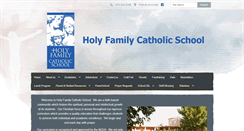 Desktop Screenshot of holyfamily-gj.org